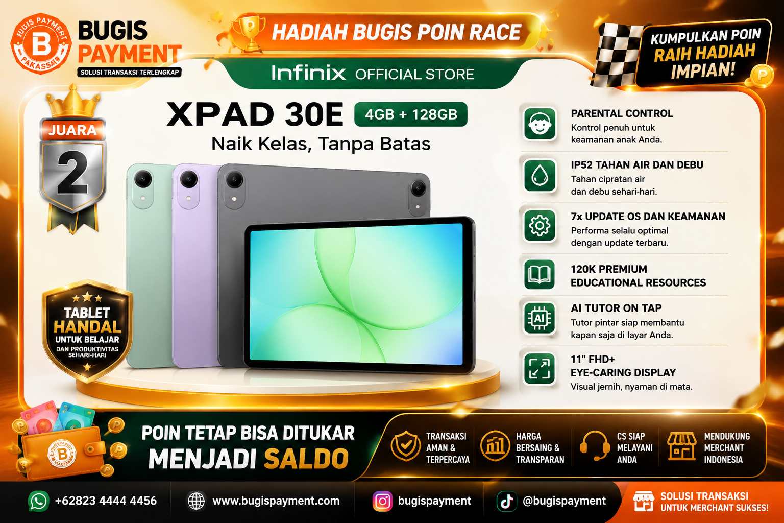 Infinix XPad 30E